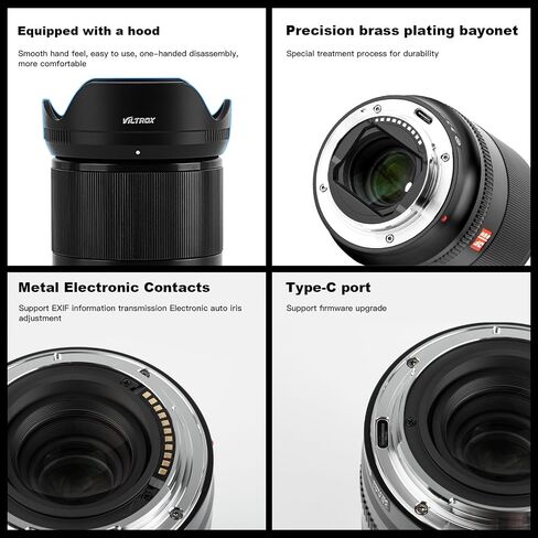VILTROX 28mm F1.8 Full Frame Lens Auto Focus Lens for Nikon Z Mount Mirrorless Cameras Z5 Z50 Z6 Z6Ⅱ Z7 Z7Ⅱ ZFC Z30 Z9 Z8 in Saudi Arabia