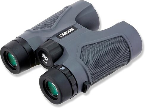 Carson 3D Series High Definition Waterproof Binoculars - Grey in Saudi Arabia