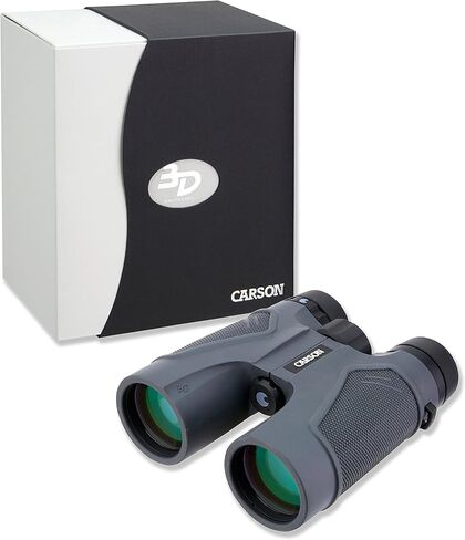 Carson 3D Series High Definition Waterproof Binoculars - Grey in Saudi Arabia