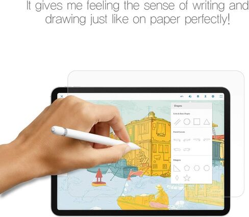 Screen Protector for WACOM Cintiq Pro 16 DTH 1620, Healing Shield Light Anti-Glare Paper Texture Feeling Matte Screen Protector Film-Light Paper Texture in Saudi Arabia
