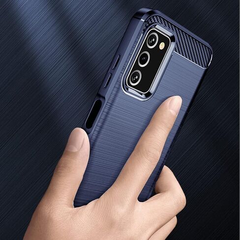 حافظة Osophter لهاتف Galaxy A03S، حافظة سامسونج A03S مع قطعتين واقي شاشة ممتص للصدمات، غطاء حماية للهاتف الخلوي من مطاط TPU المرن لهاتف سامسونج جالاكسي A03S US (أحمر) in Kuwait