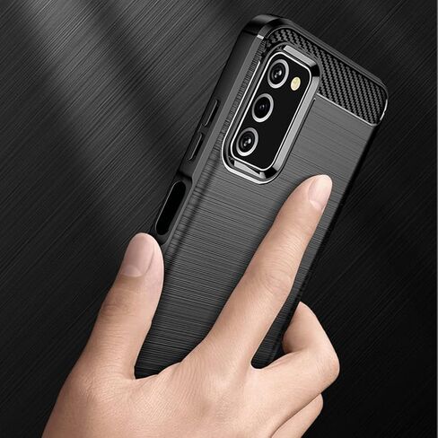 حافظة Osophter لهاتف Galaxy A03S، حافظة سامسونج A03S مع قطعتين واقي شاشة ممتص للصدمات، غطاء حماية للهاتف الخلوي من مطاط TPU المرن لهاتف سامسونج جالاكسي A03S US (أحمر) in Kuwait