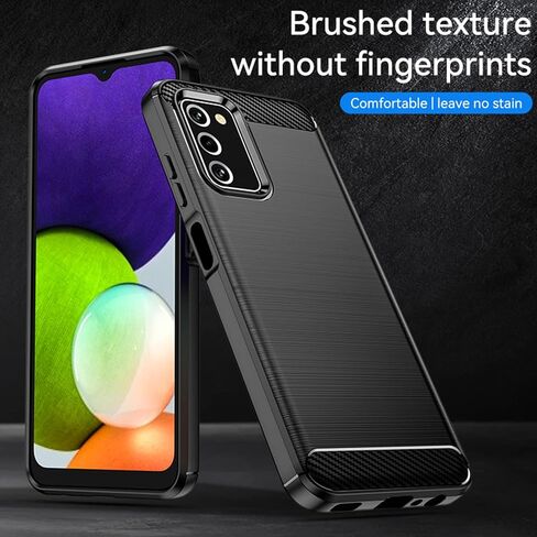 حافظة Osophter لهاتف Galaxy A03S، حافظة سامسونج A03S مع قطعتين واقي شاشة ممتص للصدمات، غطاء حماية للهاتف الخلوي من مطاط TPU المرن لهاتف سامسونج جالاكسي A03S US (أحمر) in Kuwait