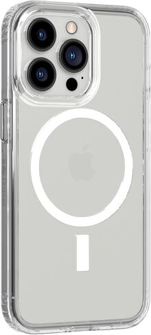 Tech21 Evo Clear (MagSafe) لهاتف iPhone 13 Mini - حافظة هاتف MagSafe شفافة مع حماية متعددة من السقوط بطول 12 قدمًا in Saudi Arabia