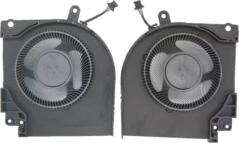 QUETTERLEE استبدال جديد وحدة المعالجة المركزية للكمبيوتر المحمول + مروحة تبريد GPU لـ DELL Alienware X17 R1 X17R1 X17 R2 X17R2 2021 Series CN-0X63JW CN-09DNWT EG50061S1-1C050-S9A EG50061S1-1C040-S9A DC12V 0.4A Fan in Saudi Arabia