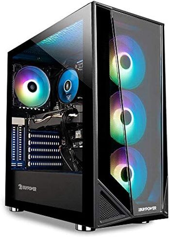 iBUYPOWER Pro Gaming PC Computer Desktop Trace 4 MR 176A (Ryzen 5 3600 3.6GHz, AMD RX 550 2GB, 8GB DDR4, 240GB SSD, WiFi Ready, Windows 10 Home) in Saudi Arabia