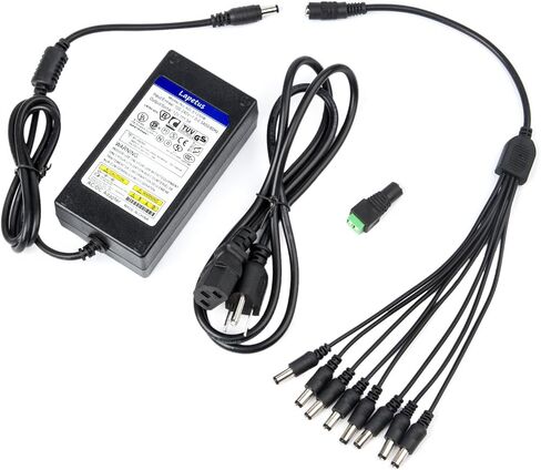 Lapetus 12V 10A 120W DC محول التيار الكهربائي 100V ~ 240V AC إلى DC محول 12 فولت 10 أمبير محول 5.5 × 2.5 مم طرف لـ 5050 3528 شريط ضوء LED طابعة ثلاثية الأبعاد سائق LED نظام أمان CCTV شاشة LCD in Kuwait