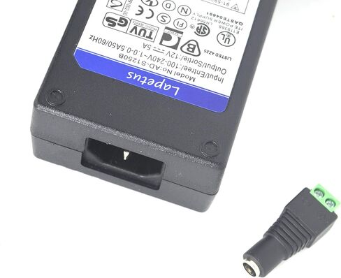 Lapetus 12V 10A 120W DC محول التيار الكهربائي 100V ~ 240V AC إلى DC محول 12 فولت 10 أمبير محول 5.5 × 2.5 مم طرف لـ 5050 3528 شريط ضوء LED طابعة ثلاثية الأبعاد سائق LED نظام أمان CCTV شاشة LCD in Kuwait