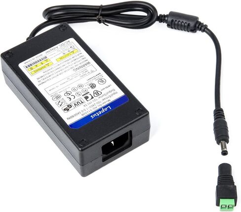Lapetus 12V 10A 120W DC محول التيار الكهربائي 100V ~ 240V AC إلى DC محول 12 فولت 10 أمبير محول 5.5 × 2.5 مم طرف لـ 5050 3528 شريط ضوء LED طابعة ثلاثية الأبعاد سائق LED نظام أمان CCTV شاشة LCD in Kuwait