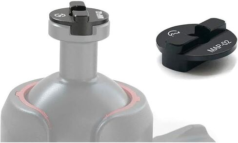 Sunwayfoto Ballhead Adapter Kit MAP-02 Compatible with Manfrotto Ball Heads w Female Boss in Saudi Arabia