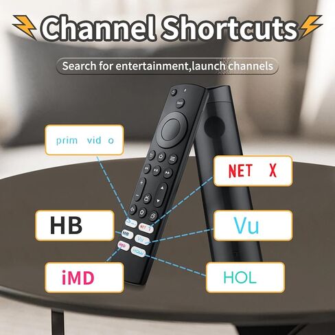 Replacement Remote Control for Insignia Smart TV and Toshiba Smart TVs.(No Voice -1pack) in Kuwait