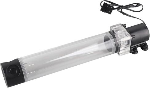 خزان مياه وحدة المعالجة المركزية، اسطوانة تبريد وحدة المعالجة المركزية عالية الطاقة، نظام مضخة مياه تبريد مياه الكمبيوتر بسيط التجميع، DIY 12 فولت 19 واط مضخة مياه عازلة مانعة للتسرب مبرد للكمبيوتر in Kuwait