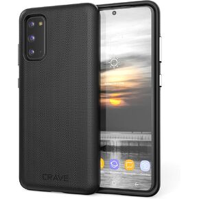 Crave Dual Guard for Samsung Galaxy S20 Case, Shockproof Protection Dual Layer Case for Samsung Galaxy S20, S20 5G - Aqua