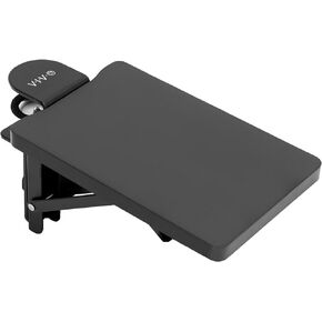 VIVO Clamp-on 6 × 9 بوصة (11 بما في ذلك المشابك) موسع مكتب، دعم المعصم، صينية مسند الذراع، حامل طاولة لمكاتب الجلوس، أسود، DESK-EXT09 in Kuwait