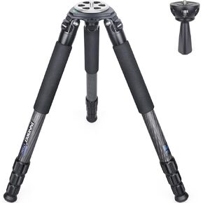 Portable Carbon Fiber Tripod-INNOREL LT324CM Professional Heavy Duty Tripod Stand for Camera,Bird Photography,DSLR,Max Load 66pounds/30kg,Max Height 57inches/146cm