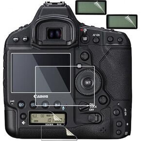 غطاء شاشة لـ Canon EOS-1D X Eos 1DX لـ EOS-1D X II 1D X Mark II 2 Mk II (ليس للمارك 2) Dslr كاميرا، زجاج مقسى 0.3 مم 9H فيلم صلب (2 حزمة) in Kuwait