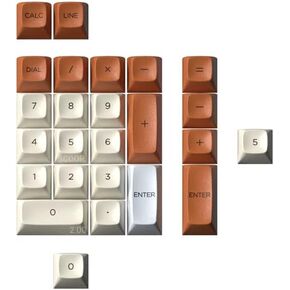 DROP MiTo MT3 Godspeed R2 Keycap Set, PBT Hi-Profile, Cherry MX Compatible Add to Base Kit for 96-Key, Full-Size, and 1800 Keyboards (Ares Numpad Kit)
