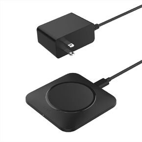 لوحة شحن لاسلكية Belkin BoostCharge Pro بقدرة 15 وات عالمية سهلة المحاذاة، شاحن Qi سريع، لوحة شحن كبيرة لأجهزة Apple iPhone وSamsung Galaxy وApple AirPods Pro وغيرها من الأجهزة - أسود in Kuwait