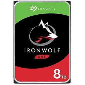 Seagate IronWolf 8TB NAS Internal Hard Drive HDD – 3.5 Inch SATA 6Gb/s 7200 RPM 256MB Cache for RAID Network Attached Storage (ST8000VN004) (Renewed) in Saudi Arabia