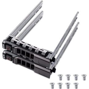 2.5" inch G176J 0G176J G281D KG7NR SAS SATA Hard Drive HDD Tray Caddy Compatible for Dell PowerEdge T440 T640 R330 R430 T430 R630 T630 R730 R830 R930 R320 R420 Server and More - Hot-Swap Tray (4-PACK) in Kuwait