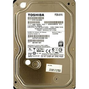 محرك الأقراص الصلبة الداخلي توشيبا 500 جيجابايت 7.2K 3.5 SATA 3.5 بوصة DT01ACA050 in Saudi Arabia