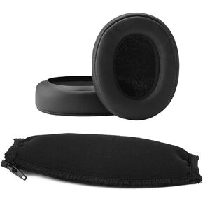 Geekria Earpad and Headband Cover Compatible with Skullcandy Crusher Wireless, Crusher Evo Wireless, Hesh 3 Ear Cushion + Headband Protector/Repair Parts/Easy DIY Installation No Tool Needed in Kuwait