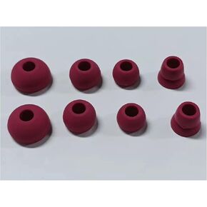 4 Pairs Earbud Tips Silicone Earbud Replacement Tips Earbuds Set Compatible with Beats Powerbeats 3 Powerbeats 2 Wireless in-Ear Earphones,Gold