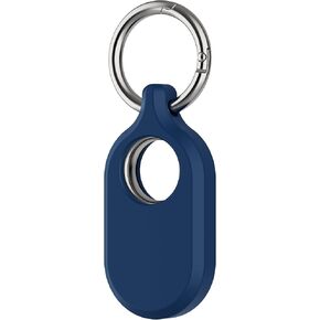 DLENP Compatible with Samsung Galaxy Smart tag 2 case,[1 Pack] Scratch Resistant Silicone Protective Cover with Key Ring for Keys, Wallet, Luggage, Pets (Pink) in Kuwait