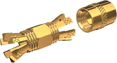 شكسبير PL-258-CP-G موصل لصق ذهبي لمحور RG-8X أو RG-58 / AU. in Saudi Arabia
