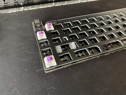 OEM FR4 Plate for Nibble 65% Mechanical Keyboard Kit (Black) in Kuwait