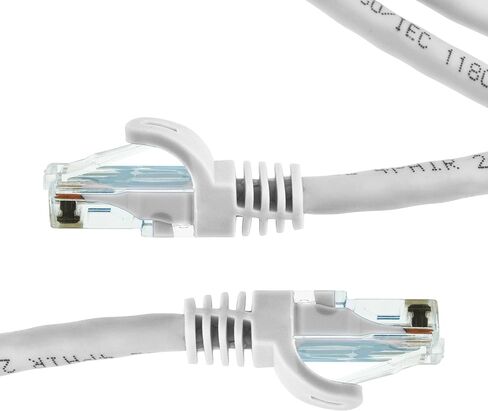 Mediabridge™ Ethernet Cable (25 Feet) - Supports Cat6 / Cat5e / Cat5 Standards, 550MHz, 10Gbps - RJ45 Computer Networking Cord (Part# 31-299-25B) in Kuwait
