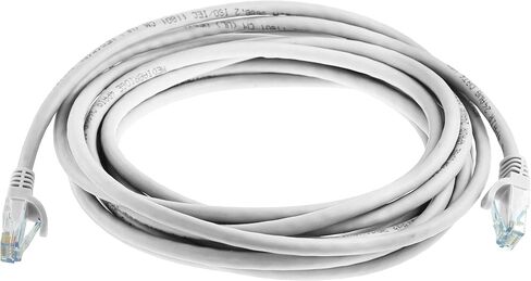 Mediabridge™ Ethernet Cable (25 Feet) - Supports Cat6 / Cat5e / Cat5 Standards, 550MHz, 10Gbps - RJ45 Computer Networking Cord (Part# 31-299-25B) in Kuwait