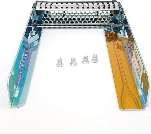 YUNDIAN 2-Pack 2.5 بوصة SAS SATA HDD محرك الأقراص الصلبة علبة علبة مزلقة لسلسلة IBM X3250 X 3550 X3650 M5 X 3850 X3950 X 6 M6، 00E7600 L38552 (ليس 3.5 بوصة!! 8 براغي متضمنة) استبدال in Kuwait