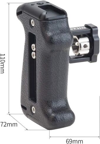 Nitze Locating Side Handle with 1/4" Locating Pins for Camera Cage, Direction and Position Adjustable - PA22-G1/4 in Saudi Arabia