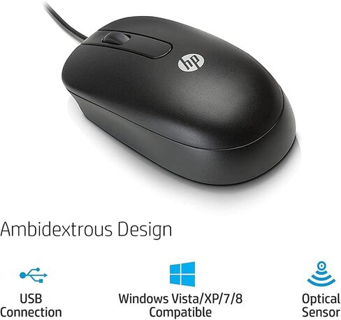 Hewlett-Packard 3-Button USB Laser Mouse - 1000 dpi / H4B81AA / in Saudi Arabia