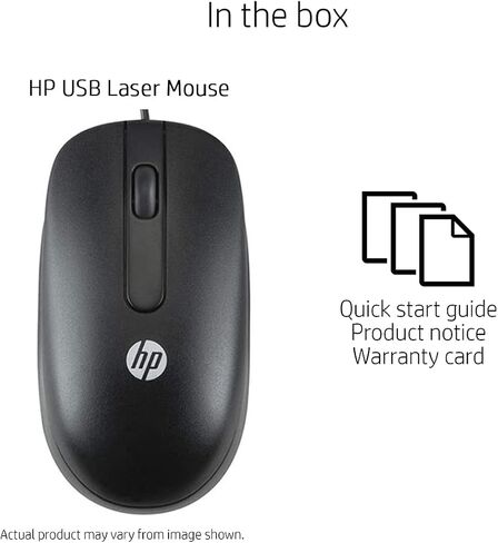 Hewlett-Packard 3-Button USB Laser Mouse - 1000 dpi / H4B81AA / in Saudi Arabia