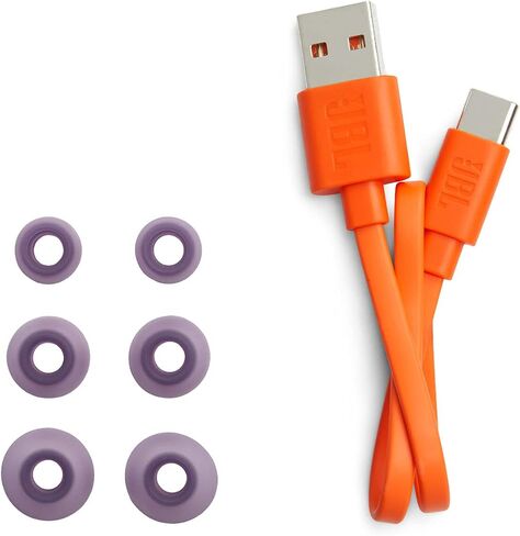 JBL VIBE 100 TWS - سماعات أذن لاسلكية حقيقية - أرجواني (متجددة) in Kuwait