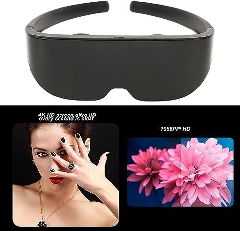 نظارات Air AR، نظارات ذكية مع مسرح افتراضي، نظارات الواقع المعزز، المشاهدة، البث، والألعاب على وحدات تحكم Android iOS، شاشة محمولة ضخمة بدقة 4K in Kuwait