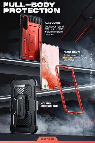 حافظة SUPCASE Unicorn Beetle Pro لهاتف Samsung Galaxy S23 5G (2023)، حافظة متينة بطبقة مزدوجة ومشبك حزام ومسند (إمالة) in Kuwait