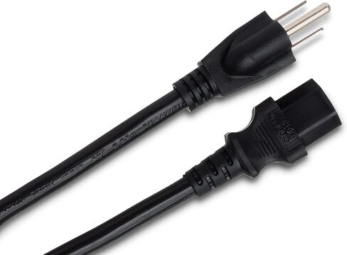 Hosa PWC-450 14 AWG, IEC C13 to NEMA 5-15P Power Cord, 50 feet in Kuwait