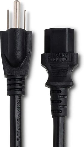 Hosa PWC-450 14 AWG, IEC C13 to NEMA 5-15P Power Cord, 50 feet in Kuwait