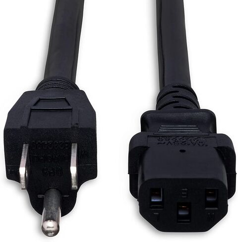 Hosa PWC-450 14 AWG, IEC C13 to NEMA 5-15P Power Cord, 50 feet in Kuwait
