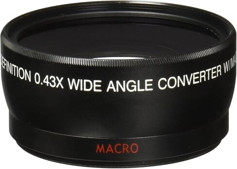 Vivitará 4358W 0.43X 58mm Wide Angle Lens,Black in Saudi Arabia