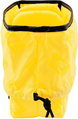 Ape Case ACQB39GY Cubeze Gray Protective Flexible Padded Camera Insert Storage Bag With Removable And Adjustable Padded Inserts, Drawstring Closure, Hi-Vis Yellow Interior, For DSLR Or Mirrorless Came in Kuwait