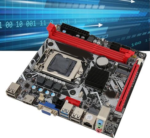 لوحة أم للكمبيوتر B75 MS LGA 1155، لوحة أم للألعاب، تدعم ذاكرة DDR3 NVME M.2 WiFi M.2 USB3.0 SATA3.0 اللوحة الأم in Saudi Arabia