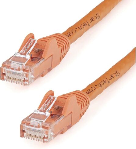 كابل إيثرنت StarTech.com بطول 4 أقدام CAT6 - سلك إيثرنت أسود CAT 6 جيجابت - 650 ميجا هرتز 100 وات PoE RJ45 UTP شبكة / سلك تصحيح بدون مشبك مع اختبار تخفيف الضغط / الأسلاك معتمدة من UL / TIA (N6PATCH4BK) in Kuwait