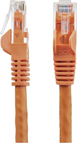 كابل إيثرنت StarTech.com بطول 4 أقدام CAT6 - سلك إيثرنت أسود CAT 6 جيجابت - 650 ميجا هرتز 100 وات PoE RJ45 UTP شبكة / سلك تصحيح بدون مشبك مع اختبار تخفيف الضغط / الأسلاك معتمدة من UL / TIA (N6PATCH4BK) in Kuwait