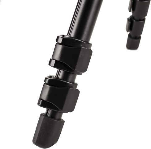 SLIK PRO AL-523 Heavy Duty Video Tripod Legs w/Rapid Flip Mechanisim 58" Tall (613-366) - Folds Down to 21.3", Weighs 2.9lbs, Supports 33lbs in Kuwait