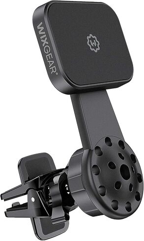 WixGear Universal Air Vent Twist Hole Magnetic Phone Holder for Car, for All Cell Phones with Fast Swift-Snap Technology, Will Not Block Air Vent Flow - for Vertical and Horizontal Vent in Saudi Arabia