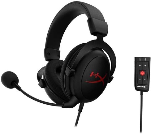 سماعة ألعاب HyperX Cloud Core USB، سماعة رأس DTS: صوت مكاني X، ميكروفون قابل للفصل لإلغاء الضوضاء، إسفنج ذاكرة مريح، إطار ألومنيوم متين للكمبيوتر الشخصي، Xbox Series X|S، Xbox One، أسود (متجدد) in Kuwait
